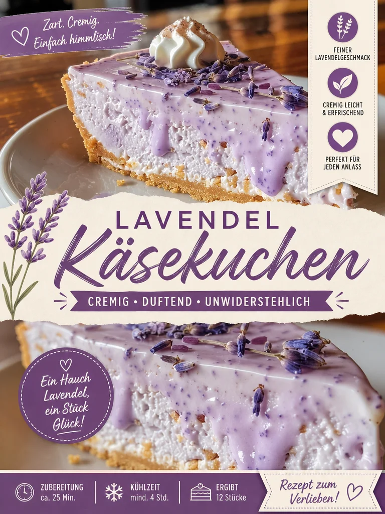Verwandle deine Küche: Honig-Lavendel-Käsekuchen für besondere Anlässe Verwandle deine Küche: Honig-Lavendel-Käsekuchen für besondere Anlässe - Entdecke den exquisiten Geschmack unseres Honig-Lavendel-Käsekuchens! Dieses Rezept verwandelt deinen Kuchen in eine aromatische Oase und bezaubert jeden Gaumen. Hol dir die Zutaten und kreiere ein Meisterwerk, das nicht nur köstlich ist, sondern auch traumhaft schön aussieht. Probiere es aus und überrasche deine Liebsten! #Käsekuchen #Backen #Dessertideen