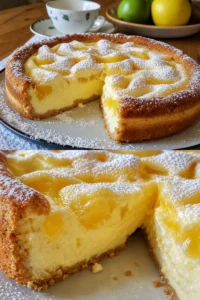 Apfelkuchen 1 Frischer Apfelkuchen mit Äpfeln und Zimt auf einem weißen Teller