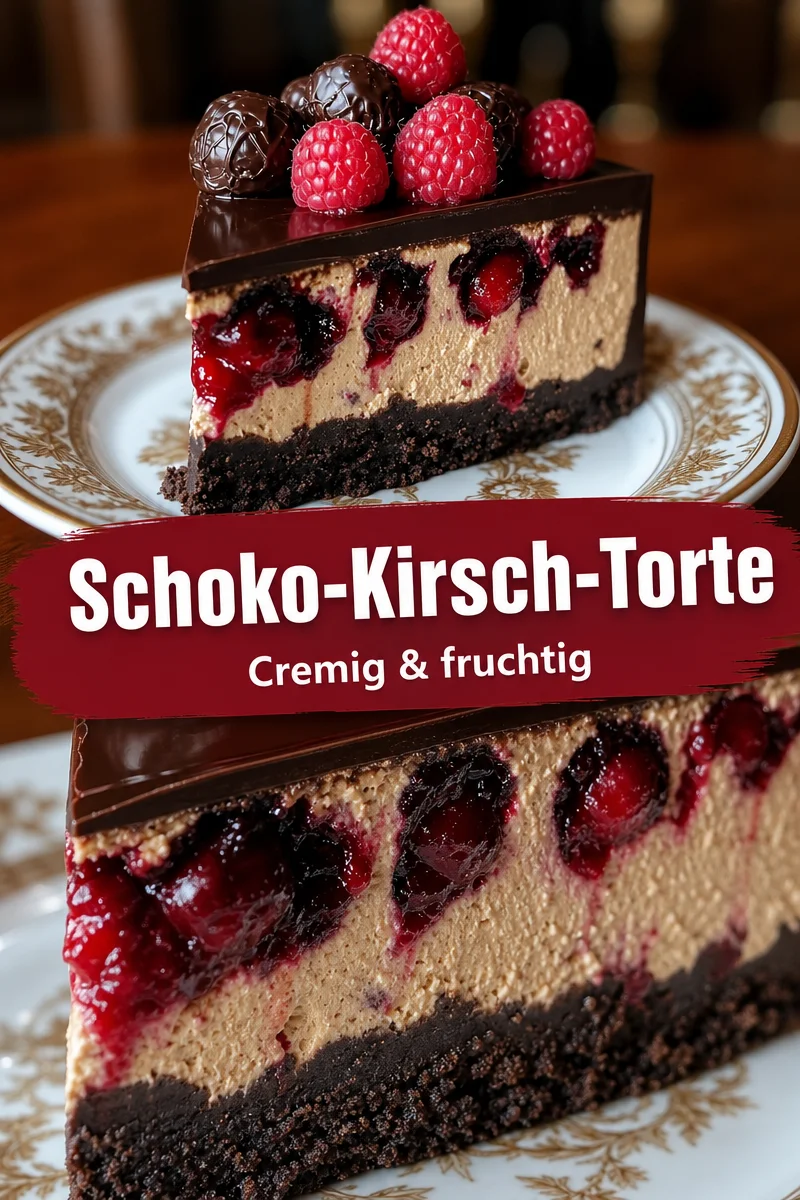 Die verführerische Schwarzwälder Käsekuchen-Symphonie für jeden Anlass! Die verführerische Schwarzwälder Käsekuchen-Symphonie für jeden Anlass! - Hast du Lust auf einen himmlischen Käsekuchen, der sowohl geschmacklich als auch optisch begeistert? Diese Schwarzwälder Käsekuchen-Symphonie kombiniert cremigen Quark, süße Kirschen und knackige Schokoladenspäne. Perfekt für Feste oder einfach so für dich selbst! Lass deiner Kreativität freien Lauf und verwöhne deine Liebsten. Probiere das Rezept jetzt aus! #Käsekuchen #Desserts #Backen