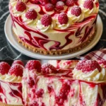 Dreifach-Beeren-Kuchen mit verschiedenen Beeren und frischem Teig