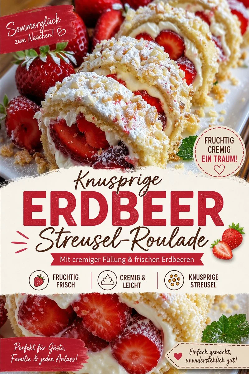 Erdbeer-Schichtkuchen-Cheesecake Dessert Sushi Rolls – Einfach lecker! - Entdecke dieses unwiderstehliche Rezept für Erdbeer-Schichtkuchen-Cheesecake Dessert Sushi Rolls. Ideal für besondere Anlässe oder als süßer Snack! Mit einfacher Zubereitung und frischen Zutaten zauberst du im Handumdrehen ein köstliches Dessert. Dabei macht der Einsatz von Crêpes und frischen Erdbeeren den Genuss perfekt. Probiere es aus und beeindrucke deine Gäste! #DessertSushi #ErdbeerKuchen #LeckereRezepte