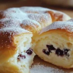 Fluffiger griechischer Joghurt in einer Schüssel mit frischen Früchten