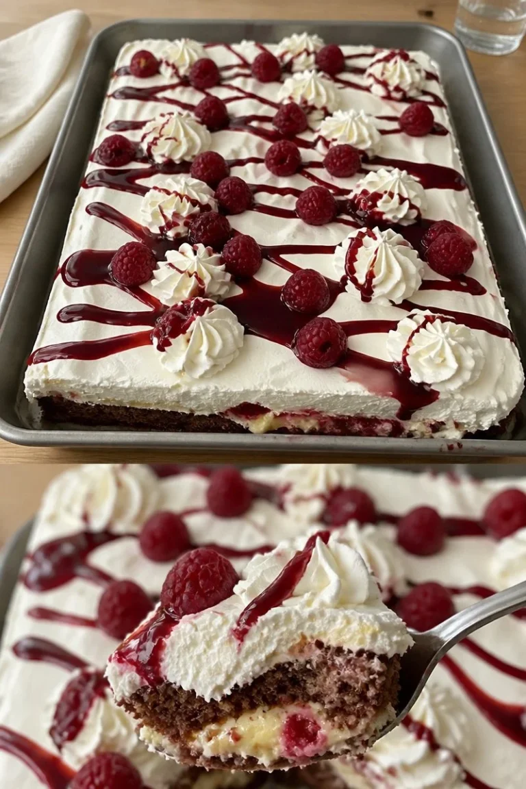 Fluffiger Himmelkuchen mit Vanille auf einem Teller angerichtet