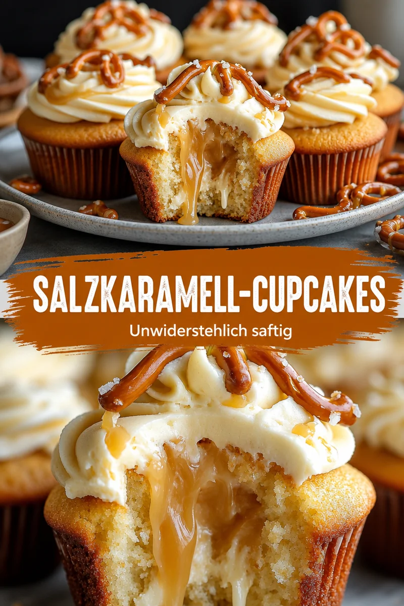 Gesalzene Karamell-Frischkäse-Cupcakes - Der perfekte Genuss! Gesalzene Karamell-Frischkäse-Cupcakes - Der perfekte Genuss! - Entdecke das Geheimnis für unwiderstehliche gesalzene Karamell-Frischkäse-Cupcakes! Diese saftigen Leckerbissen sind mit cremigem Frischkäse gefüllt und perfekt für jede Gelegenheit. Überzeuge dich selbst von diesem unvergleichlichen Geschmack! Backe jetzt diese köstlichen Cupcakes und beeindrucke deine Gäste. Lass sie sich das nicht entgehen! #CupcakeRezept #KaramellGenuss #BackenMitLiebe
