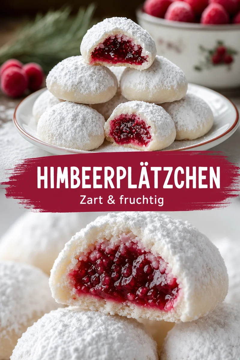 Himbeer-Mandel-Schneekekse: Zart und voller Überraschung für jeden Anlass Himbeer-Mandel-Schneekekse: Zart und voller Überraschung für jeden Anlass - Entdecke die perfekten Himbeer-Mandel-Schneekekse, die auf der Zunge zergehen! Die Kombination aus zarter Mandelnote und fruchtiger Himbeere macht sie unwiderstehlich. Ob für Feiertage oder gemütliche Nachmittage, diese Kekse sind ein Muss! Verpasse nicht dieses Rezept und überrasche deine Liebsten. Jetzt ausprobieren und die Geschmacksexplosion genießen! #HimbeerKekse #Mandelkekse #Backen