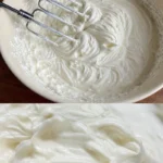 Leichte Mascarpone-Sahne-Creme als Dessert