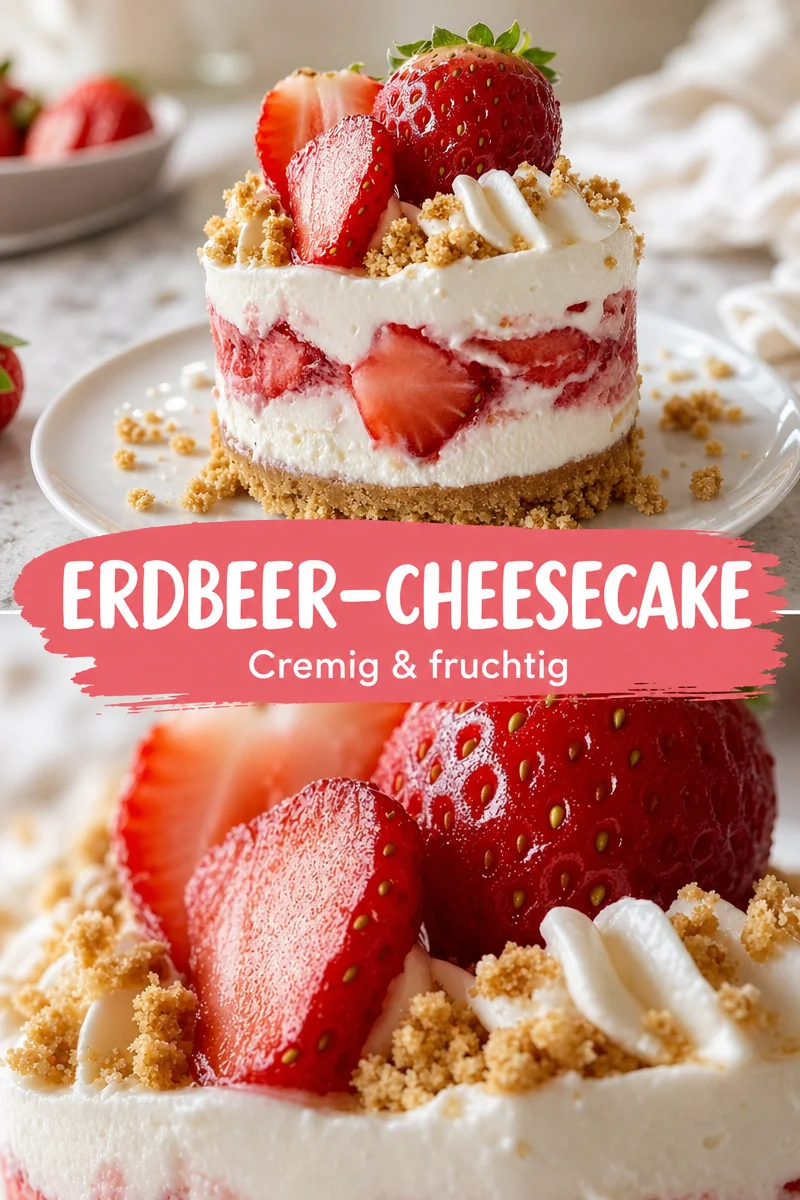 Mini Erdbeer-Knusper-Käsekuchen-Mousse: Einfaches Dessert für jede Gelegenheit Mini Erdbeer-Knusper-Käsekuchen-Mousse: Einfaches Dessert für jede Gelegenheit - Lust auf ein schnelles und köstliches Dessert? Probiere mein Mini Erdbeer-Knusper-Käsekuchen-Mousse! Mit frischen Erdbeeren, cremigem Frischkäse und knusprigen Butterkeksen ist dieses Dessert nicht nur im Handumdrehen zubereitet, sondern macht auch richtig Eindruck. Perfekt für spontane Besuch oder einen süßen Genuss zwischendurch. Jetzt nachmachen und verwöhnen lassen! #Dessert #Erdbeerliebe #Süßspeisen