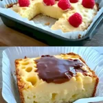 Schneller Kuchen mit cremiger Konsistenz, einfach und lecker zubereitet.