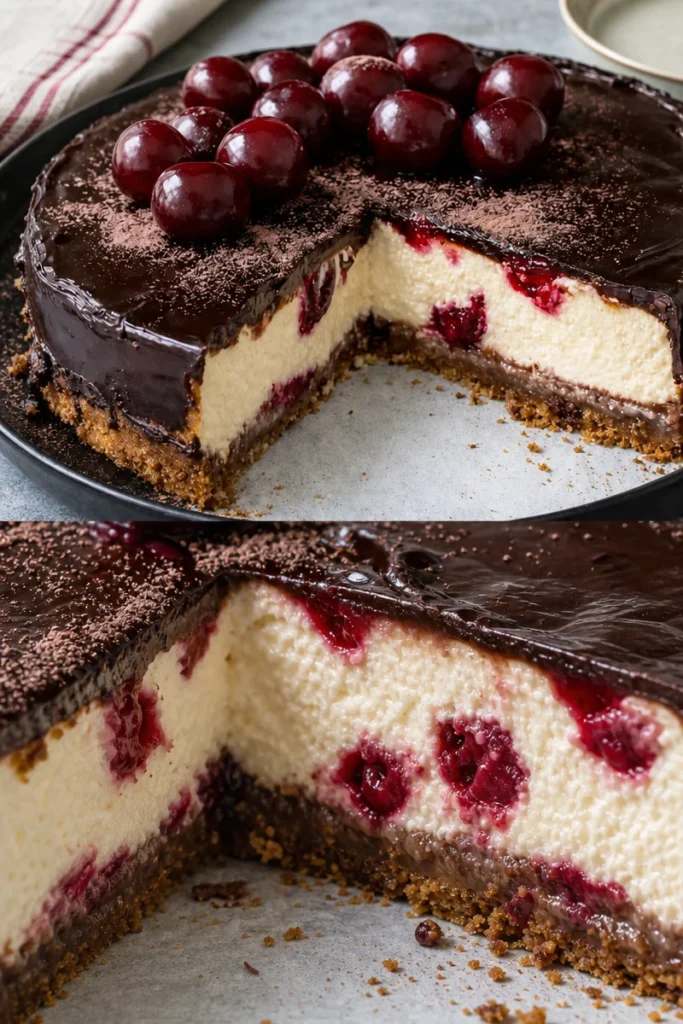 Schwarzwälder Käsekuchen