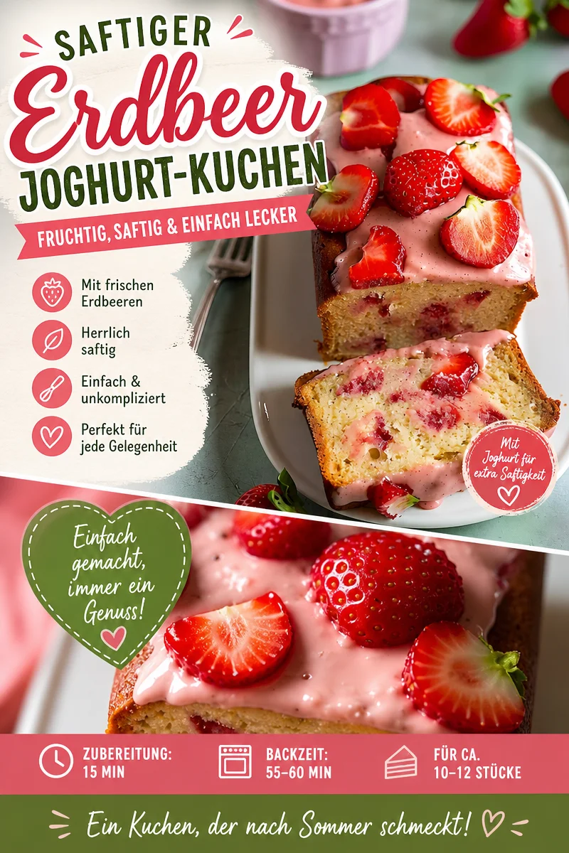 Unwiderstehliches Erdbeerbrot: Der perfekte Frühstücksgenuss! Unwiderstehliches Erdbeerbrot: Der perfekte Frühstücksgenuss! - Entdecke das einfache Rezept für köstliches Erdbeerbrot, das jeden Morgen in ein Fest verwandelt! Der verlockende Duft von frisch gebackenem Brot und saftigen Erdbeeren wird deine Sinne verzaubern. Ideal für das Frühstück oder zum Nachmittagskaffee. Probiere es jetzt aus und teile deine Kreation mit uns! #Erdbeerbrot #Frühstücksideen #Backen