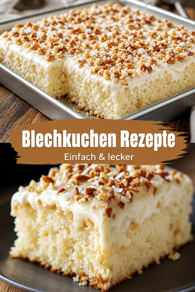 Verführerischer Kokos-Pekan-Vanille-Kuchen für jeden Anlass - Entdecke den perfekten Kuchen, der dich in den siebten Himmel katapultiert! Mit saftigem Teig, tropischer Kokos und knackigen Pekan-Nüssen ist dieser Kokos-Pekan-Vanille-Kuchen ein Genuss für alle Backliebhaber. Egal ob Anfänger oder Profi – dieses Rezept begeistert! Probiere es aus und teile dein Ergebnis! #Kuchen #Backen #Rezept