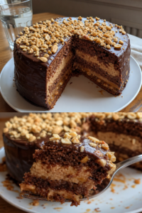 Snickers Torte Rezept für 6 Personen 7 Snickers Torte Rezept für 6 Personen