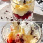 Leckeres Eierlikör Dessert nach unserem Traum Rezept serviert