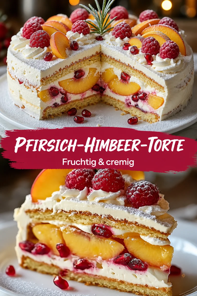 Einfacher Pfirsich Himbeer Käsekuchen für spontane Lust auf Süßes - Hast du Lust auf etwas Süßes, aber die Zeit ist knapp? Probiere unseren köstlichen Pfirsich Himbeer Käsekuchen! Schnell zubereitet und unwiderstehlich lecker - perfekt für jeden Anlass. Verpasse nicht die Chance, diesen Genuss zu erleben! Jetzt nachbacken und deine Gäste begeistern. #Käsekuchen #Süßspeisen #SchnelleRezepte