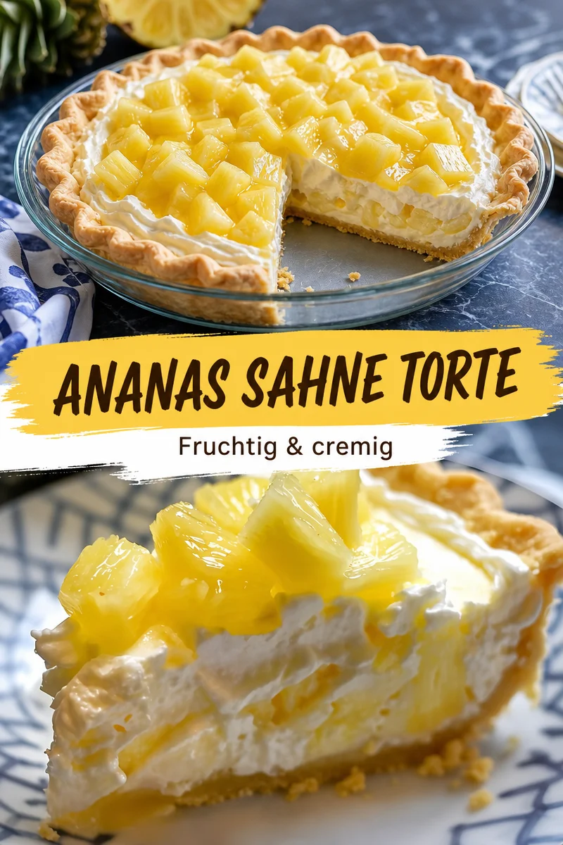 Erfrischender gefrorener Ananaskuchen – das perfekte Sommersüßspeise - Entdecke das Rezept für einen gefrorenen Ananaskuchen, der perfekt für heiße Tage ist! Dieser köstliche No-Bake-Kuchen vereint cremigen Frischkäse und fruchtige Ananas zu einem unwiderstehlichen Dessert. Perfekt für Festlichkeiten oder einen entspannten Abend! Probiere es jetzt aus und genieße den Sommer. #DessertRezept #Süßspeisen #AnanasKuchen