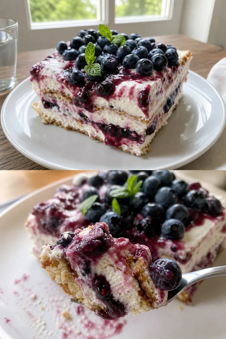 Flaggenkuchen Cream Cheese Rezept 2 Flaggenkuchen mit Cream Cheese, kreativ gestaltet für eine Feier.