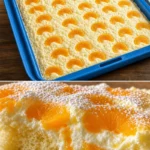 Gebrannte Mandeln und Mandarinen Nachtisch Rezepte auf einem schönen Tisch