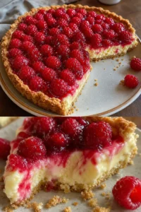 Himbeer mit Schmandcreme Rezept 6 Himbeer Schmandcreme Dessert mit frischen Himbeeren