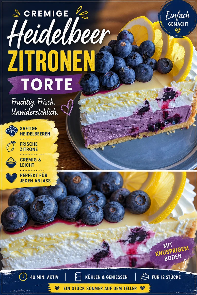 Himmlischer Käsekuchen mit Zitrone und Blaubeeren – Einfach & Köstlich! Himmlischer Käsekuchen mit Zitrone und Blaubeeren – Einfach & Köstlich! - Entdecke das perfekte Rezept für einen Käsekuchen mit Zitrone und Blaubeeren! Dieser leckere Kuchen begeistert mit seiner spritzigen Frische und der süßen Saftigkeit der Blaubeeren. Verpasse nicht die Chance, deinen Freunden und Familie mit diesem himmlischen Dessert eine Freude zu bereiten. Probiere es jetzt aus und teile dein Ergebnis! #Käsekuchen #Dessertliebe #Backen