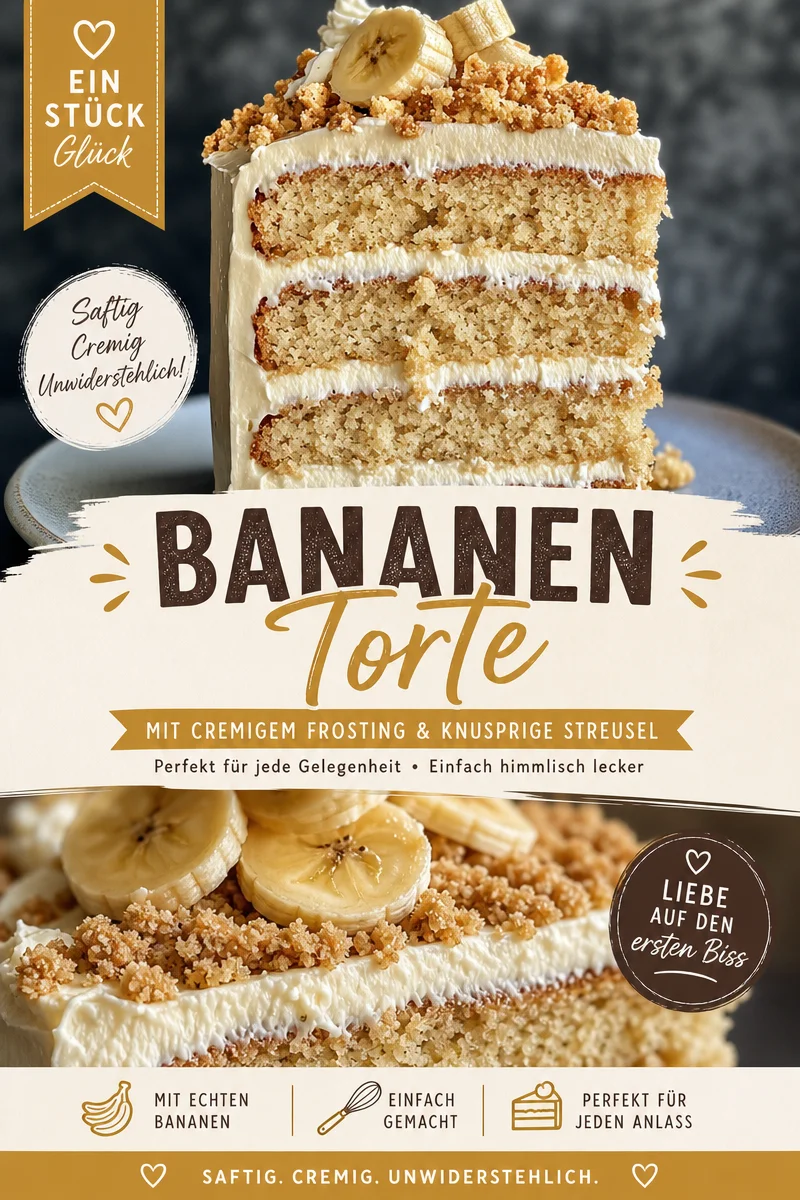 Köstlicher cremiger Bananenkrümelkuchen für dein Backvergnügen Köstlicher cremiger Bananenkrümelkuchen für dein Backvergnügen - Entdecke den unwiderstehlichen Geschmack meines cremigen Bananenkrümelkuchens! Fluffiger Bananenkuchen trifft auf knusprigen Streusel und eine verführerische Sahnehaube – perfekt für jeden Anlass. Bereite dir und deinen Liebsten ein Stück Glück zu. Probiere es jetzt aus und lass die Küche vor Duft aufblühen! #Bananenkuchen #Backrezepte #Süßspeisen