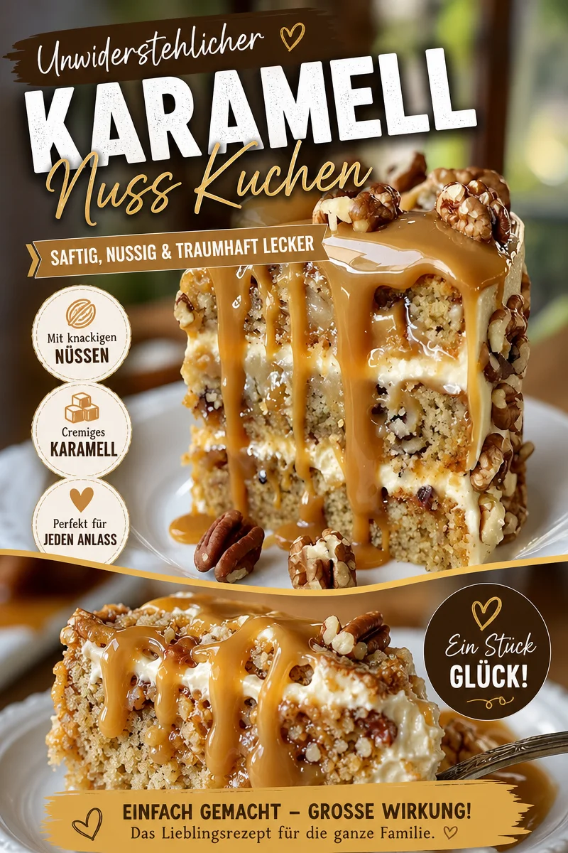 Karottenkuchen: Ein Stück vom Glück für jeden Anlass Karottenkuchen: Ein Stück vom Glück für jeden Anlass - Genießen Sie den saftigen Karottenkuchen, der Kindheitserinnerungen weckt! Mit der perfekten Mischung aus Karamell, Pekannüssen und saftigen Karotten wird er zum Star jeder Kaffeetafel. Backen Sie diesen köstlichen Kuchen und verleihen Sie Ihrem Tag eine süße Note! Jetzt nachbacken und genießen! #Karottenkuchen #Rezept #Backen