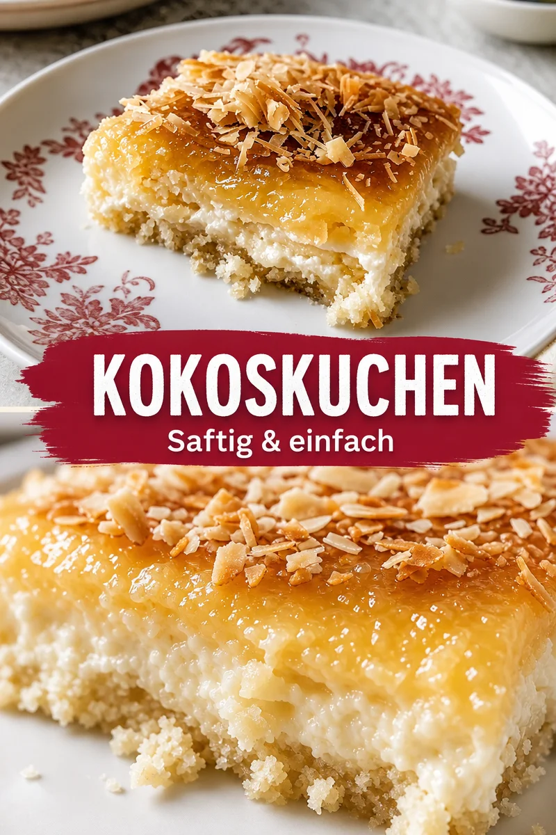 Omas Kuchen: Ein Stück Kindheit für jeden Anlass Backen - Entdecke das nostalgische Rezept für Omas Kuchen! Mit saftigen Ananas, Pfirsichen und einer himmlischen Kokosglasur zauberst du ein unwiderstehliches Dessert. Lasse dich von dem Duft in die Kindheit zurückversetzen und genieße das perfekte Stück Kuchen für jedes Familientreffen. Probiere das Rezept jetzt aus und teile deine Ergebnisse! #OmasKuchen #Kuchenrezepte #Nostalgie