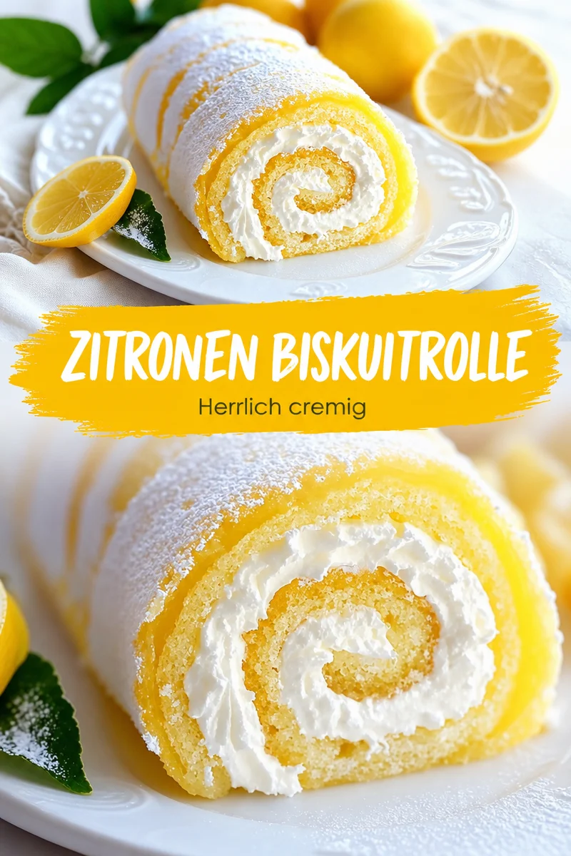 Samtige Zitronencreme-Rolle: Einfach & Lecker für jeden Anlass Samtige Zitronencreme-Rolle: Einfach & Lecker für jeden Anlass - Hast du Hunger auf eine süße Versuchung? Diese samtige Zitronencreme-Rolle ist unkompliziert und schnell gemacht. Perfekt für Kuchenteller oder als Dessert für Gäste! Mit erfrischendem Zitronengeschmack wird sie dich begeistern. Probiere es aus und verwöhne dich selbst! #ZitronencremeRolle #Süßspeisen #Backenleicht