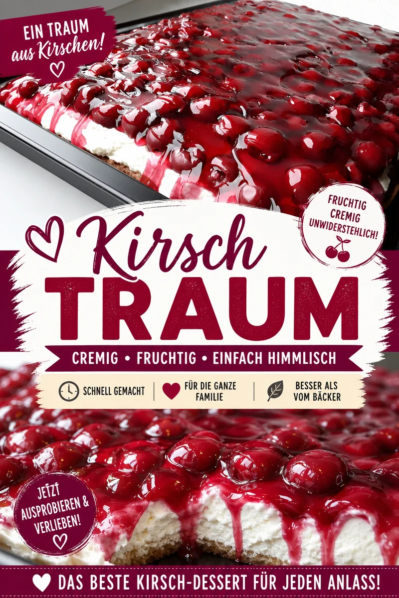 Schneller Kirschkuchen mit Philadelphia – Ein süßer Traum in 40 Minuten Schneller Kirschkuchen mit Philadelphia – Ein süßer Traum in 40 Minuten - Hast du Lust auf ein schnelles, süßes Highlight? Unser Kirschkuchen mit Philadelphia ist der perfekte Genuss! Einfach und mega lecker, dieser Kuchen wird nicht nur deinen Gaumen erfreuen, sondern auch großartig auf jedem Tisch aussehen. Probiere es aus und überrasche deine Freunde oder Familie! Perfekt für unerwartete Gäste oder einen süßen Snack. Hol dir das Rezept und backe heute noch! #Kirschkuchen #Backrezepte #Dessert