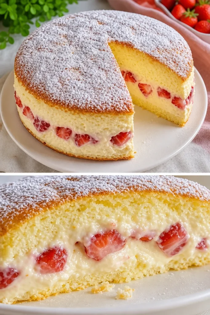 Traumtorten Käsesahne-Torte mit Erdbeeren 2 Traumtorten Käsesahne-Torte mit Erdbeeren