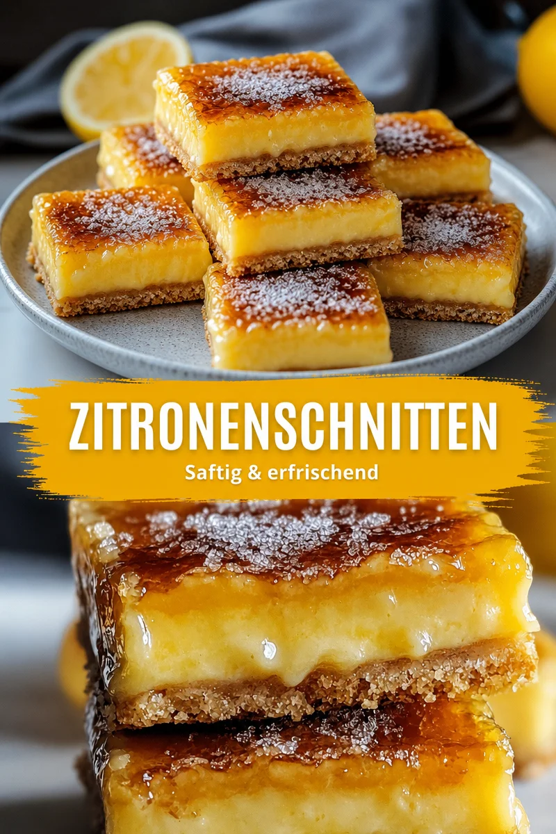 Verführerische Zitronen-Creme-Brûlée-Riegel für dein nächstes Dessert Verführerische Zitronen-Creme-Brûlée-Riegel für dein nächstes Dessert - Entdecke das Rezept für himmlische Zitronen-Creme-Brûlée-Riegel, die dein Dessertspiel revolutionieren! Diese cremigen, knackigen Riegel sind einfach zuzubereiten und perfekt für jede Gelegenheit. Lass dich von der erfrischenden Zitronennote begeistern und verwöhne deine Gäste mit diesem besonderen Dessert. Probiere es noch heute aus! #Dessert #Zitronenriegel #Kochrezept