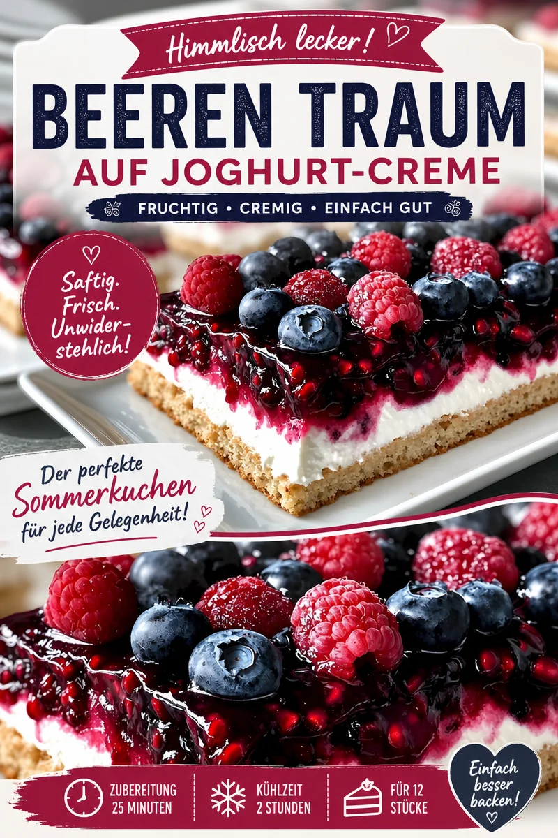 Beeriger No-Bake Käsekuchen – Der perfekte, einfache Genuss für jeden Anlass Beeriger No-Bake Käsekuchen – Der perfekte, einfache Genuss für jeden Anlass - Lust auf ein einfaches und köstliches Dessert? Dieser no-bake Beeriger Käsekuchen ist nicht nur ein Hit bei jeder Feier, sondern auch super schnell zubereitet. Mit leckeren Beeren und einer cremigen Füllung wird er garantiert dein neuer Lieblingsnachtisch! Probiere es jetzt aus und überrasche deine Gäste! #NoBakeKäsekuchen #DessertRezept #EinfacheRezepte