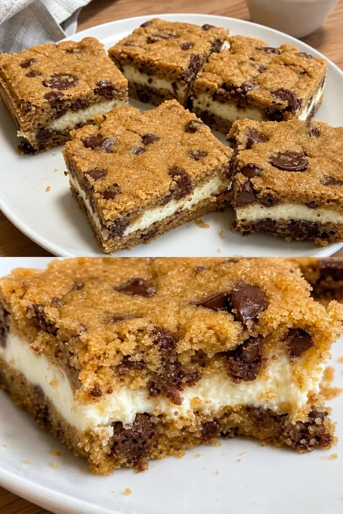 Chocolate Chip Cheesecake Bars
