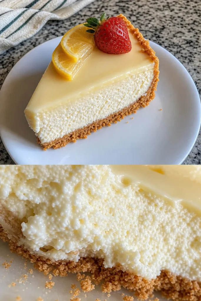 Cremiger Joghurt-Käsekuchen