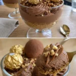Leckeres Ferrero Rocher Dessert Express Rezept mit Schokolade und Haselnüssen.