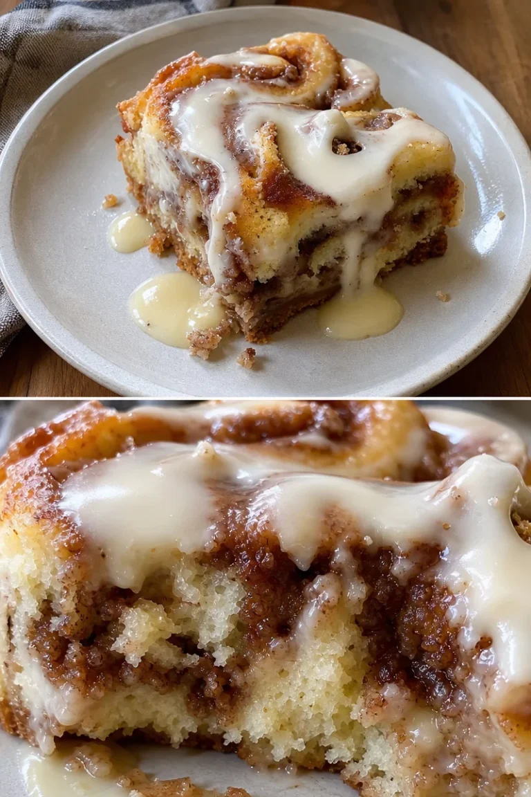 Einfacher Zimtkuchen mit Zimt und Zucker, frisch gebacken im Backblech.