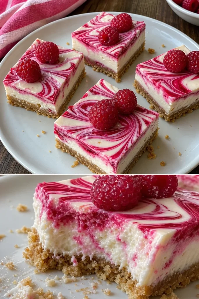 Himbeer-Schokoladen-Cheesecake-Riegel 2 Himbeer-Schokoladen-Cheesecake-Riegel