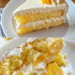 Italienischer Zitronencreme Kuchen mit frischer Zitrone und cremiger Füllung