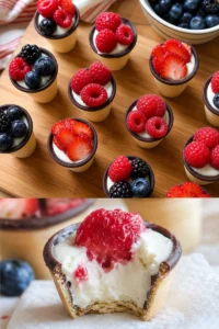 Obst-Dessert im Waffelbecher, Rezept für eine köstliche Nachspeise
