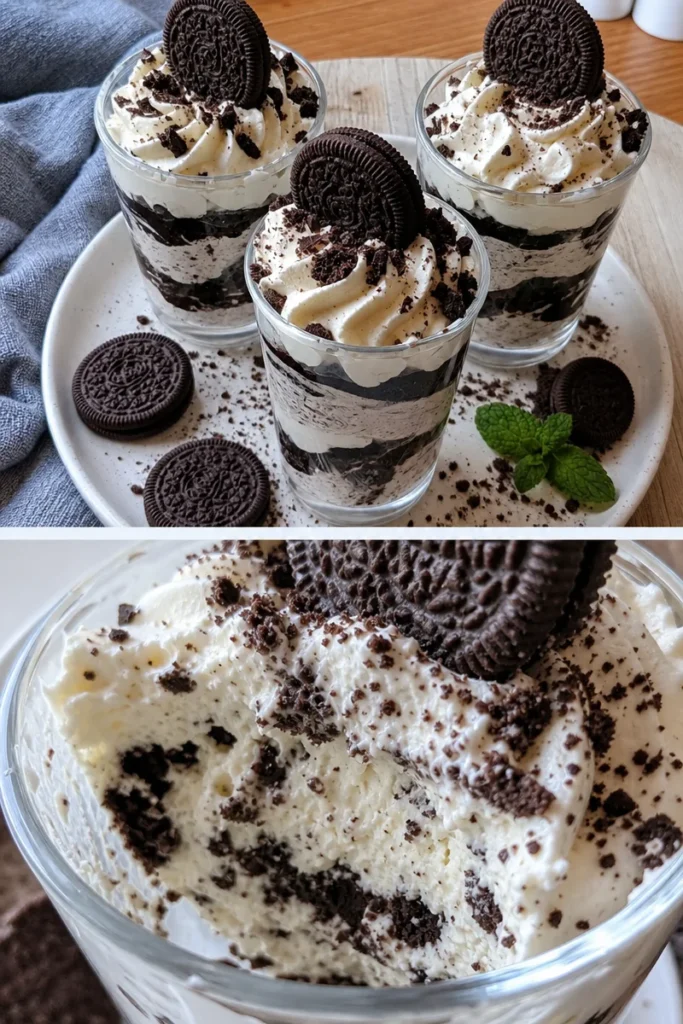 Oreo-Dessert im Glas Rezept 2 Oreo-Dessert im Glas