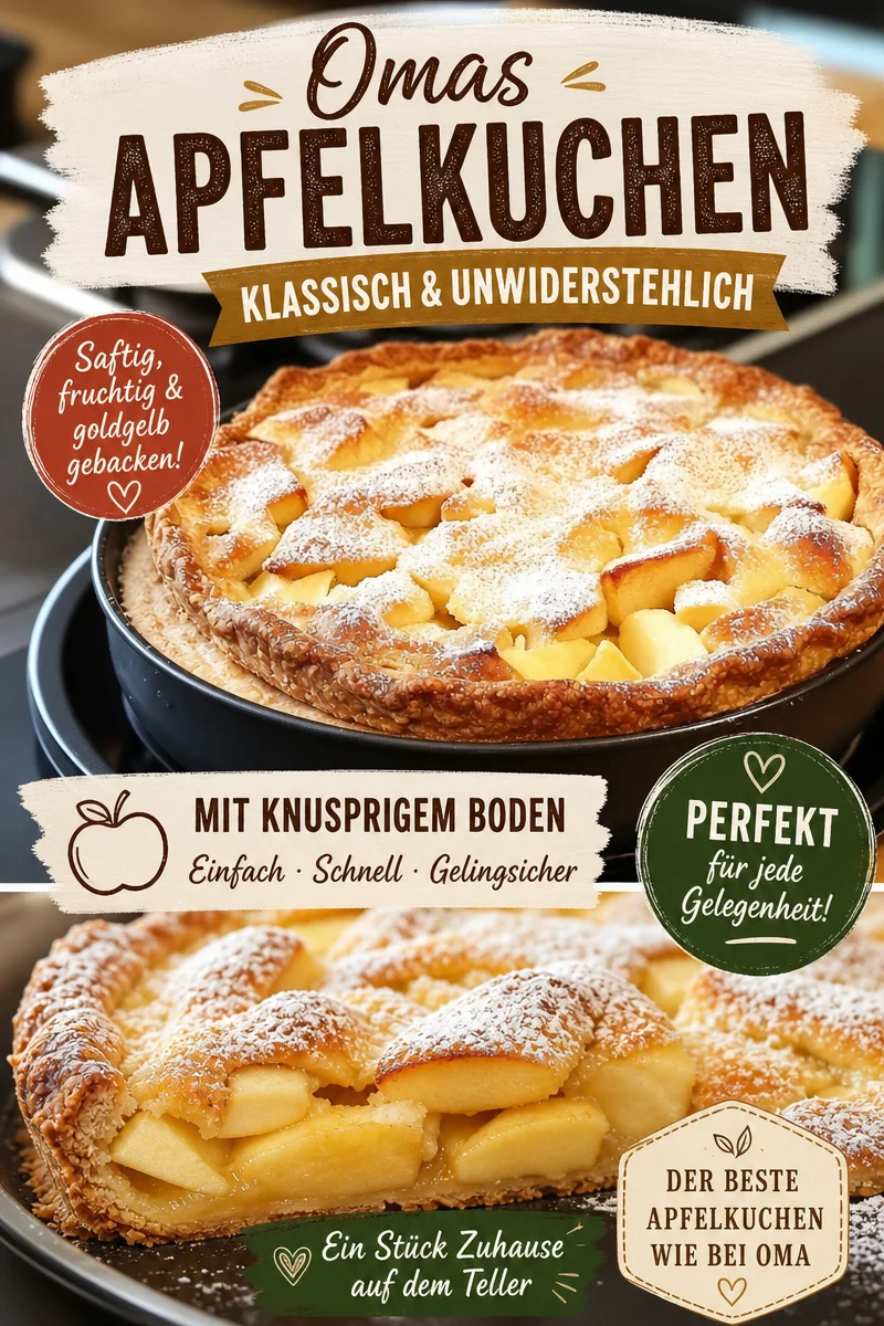 Saftiger Apfelkuchen: Schnell und einfach für den perfekten Genuss Saftiger Apfelkuchen: Schnell und einfach für den perfekten Genuss - Komm in den Genuss von Heimat und Gemütlichkeit mit diesem saftigen Apfelkuchen. Das unkomplizierte Rezept ist perfekt für jede Gelegenheit! Lade deine Liebsten ein und genießt zusammen ein Stück Wärme und Geschmack. Probiere es aus und teile dein Ergebnis! #Apfelkuchen #SchnelleRezepte #LeckereRezepte