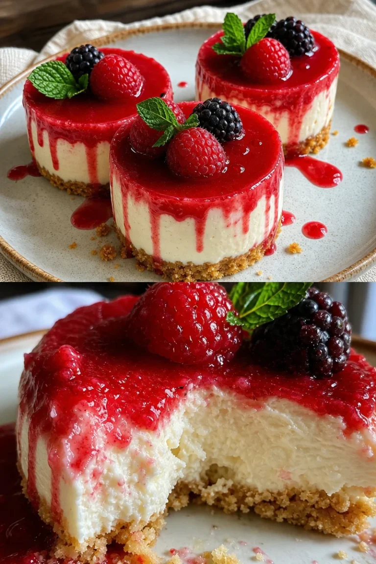 Schokokuss Dessert mit Himbeeren im Glas