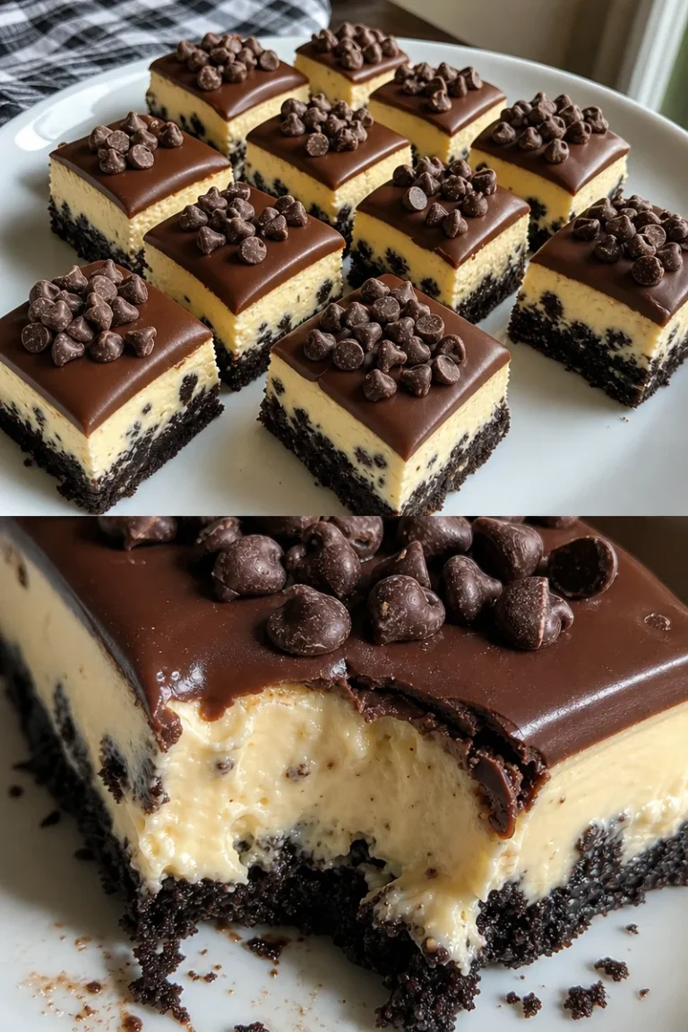 Schokoladenkekse-Teig Brownie Bites Rezept 3 Leckere Brownie Bites aus Schokoladenkekse-Teig auf einem Teller
