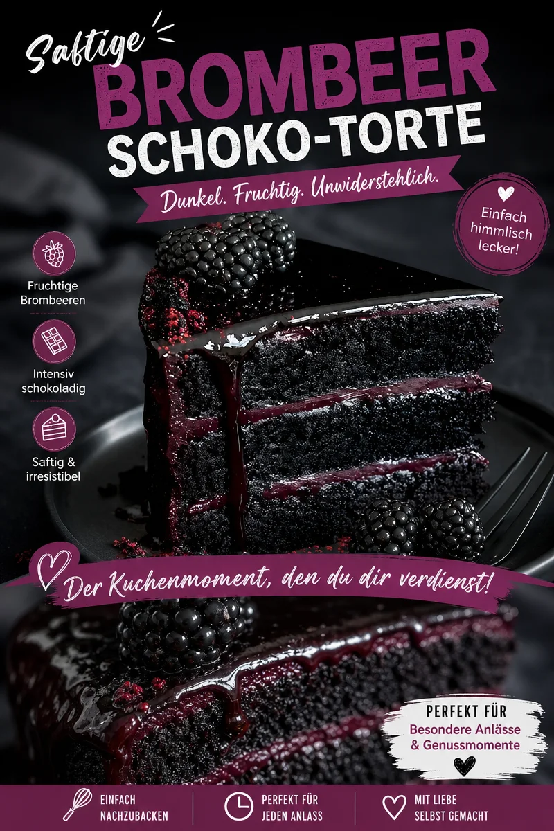 Zauberhafter Brombeer Samt Kuchen: Ein Rezept für wahre Genießer Zauberhafter Brombeer Samt Kuchen: Ein Rezept für wahre Genießer - Entdecke das himmlische Rezept für den Brombeer Samt Kuchen! Dieser schokoladige Traum ist nicht nur ein Gaumenschmaus, sondern auch ein wunderschöner Blickfang für jede Feier. Lass dich von der Konsistenz und dem Geschmack verzaubern und teile dein Backabenteuer mit Freunden. Probiere es jetzt aus! #BrombeerKuchen #Kuchenliebe #Backen