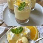 Zitronencreme im Glas Rezept mit frischen Zitronen und Sahne