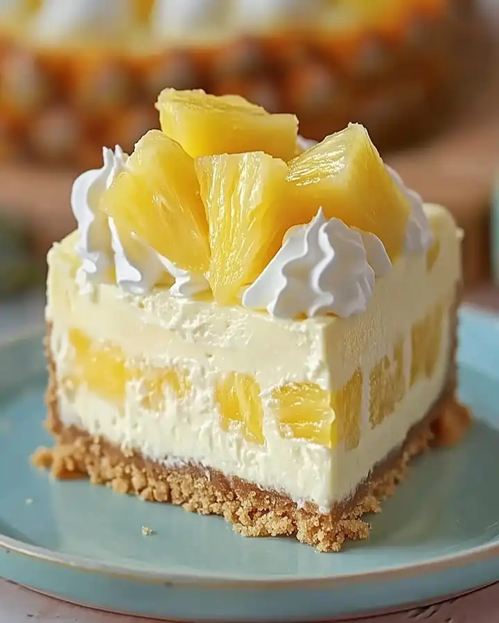 Ananas-Käsekuchen ohne Backen Rezept für Genießer 3 Ananas-Käsekuchen ohne Backen Rezept für Genießer