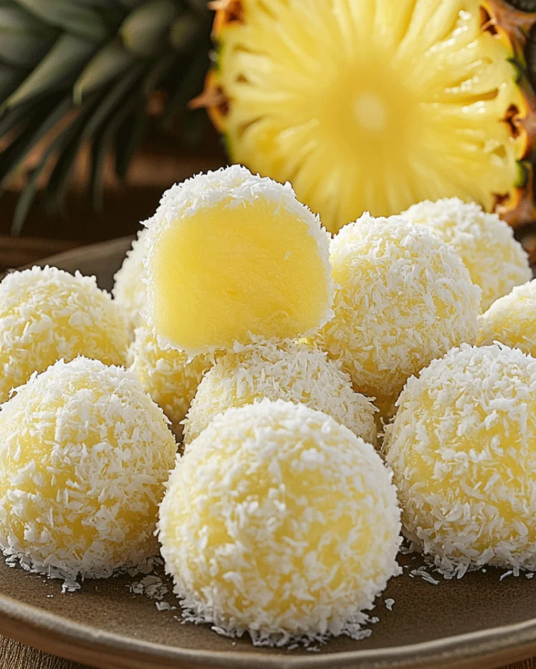 Ananas-Weihnachtskugeln Tropische Leckerei ohne Backen 3 Ananas-Weihnachtskugeln Tropische Leckerei ohne Backen