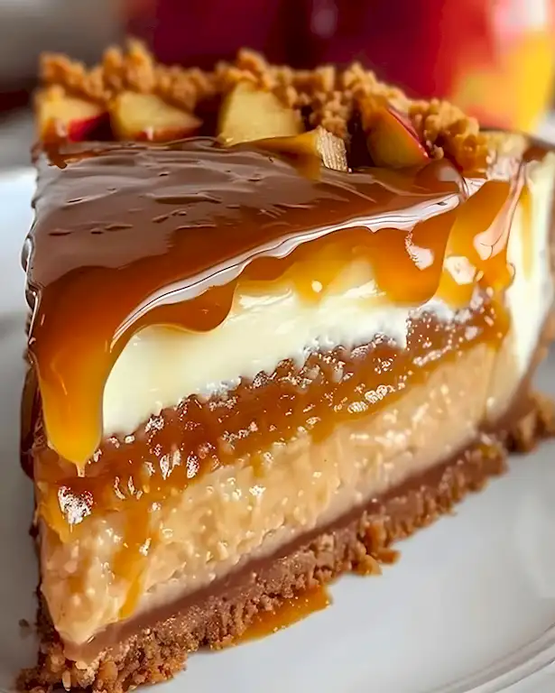 Apfel Karamell Käsekuchen Rezept - Köstlicher Genuss 3 Apfel Karamell Käsekuchen Rezept - Köstlicher Genuss