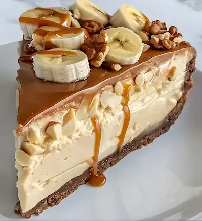 Bananen Karamell Nuss Cheesecake Rezept 3 Bananen Karamell Nuss Cheesecake Rezept