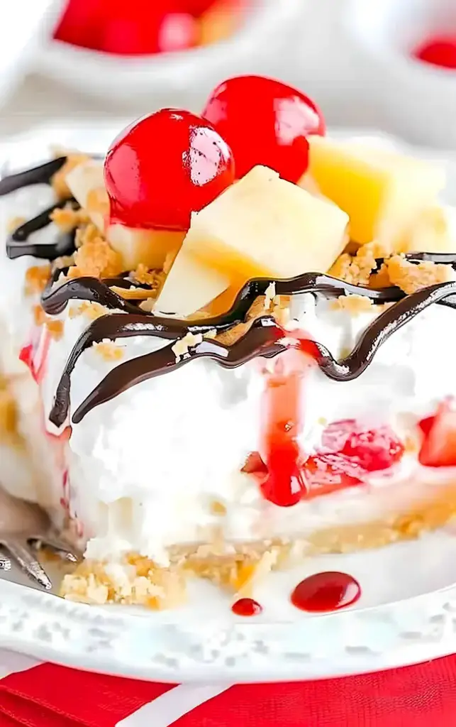 Bananen Split Dessert ohne Backen: Einfach & Lecker
