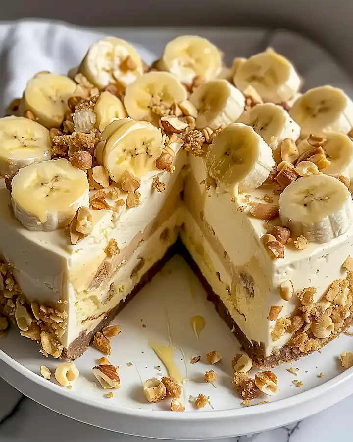 Bananenpudding Crunch Käsekuchen: Ein Genuss für Alle 3 Bananenpudding Crunch Käsekuchen: Ein Genuss für Alle
